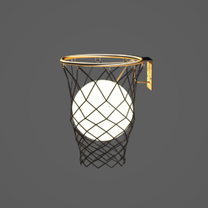 basketball wall scones