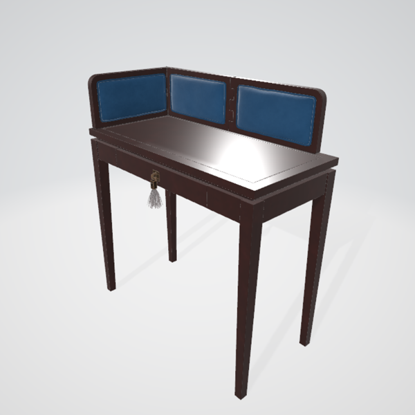 Desk Blue